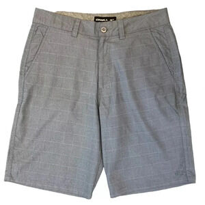 O'Neil Shorts Mens 32 Navy Blue & White Patterned